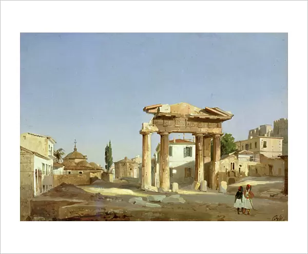 The Gate of Agora in Athens, 1843
