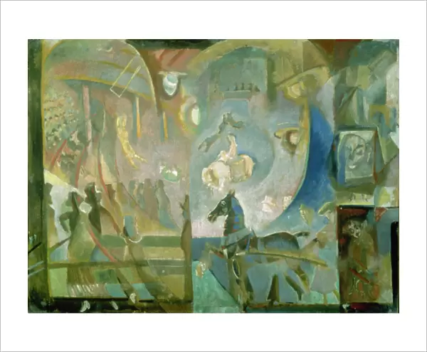 The Circus, c. 1910 (oil on canvas)