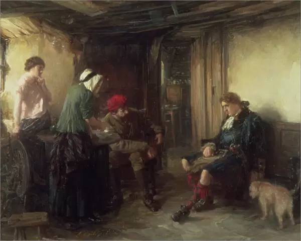 The Fugitive (oil on canvas)