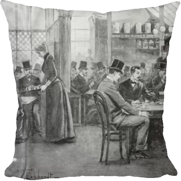 After Lunch in a Mecca Coffee House in 1893, from