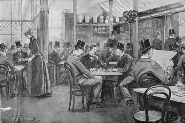 After Lunch in a Mecca Coffee House in 1893, from