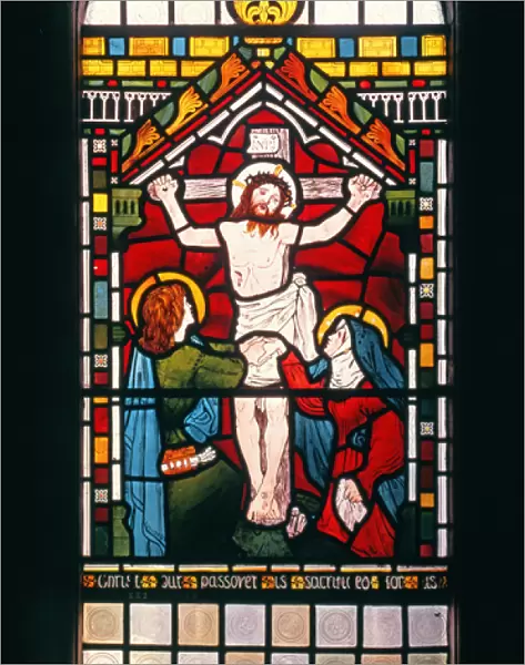 The Crucifixion, 1861 (stained glass)