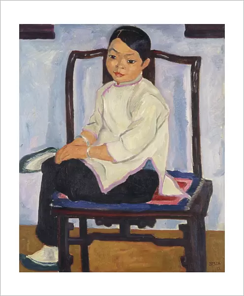 Chinese Girl; Chinesisches Madchen, 1912 (oil on canvas)