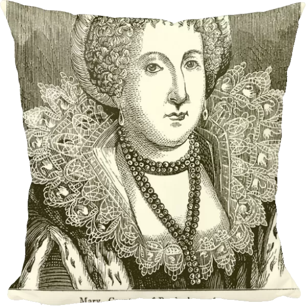 Mary, Countess of Pembroke. 1621 (engraving)