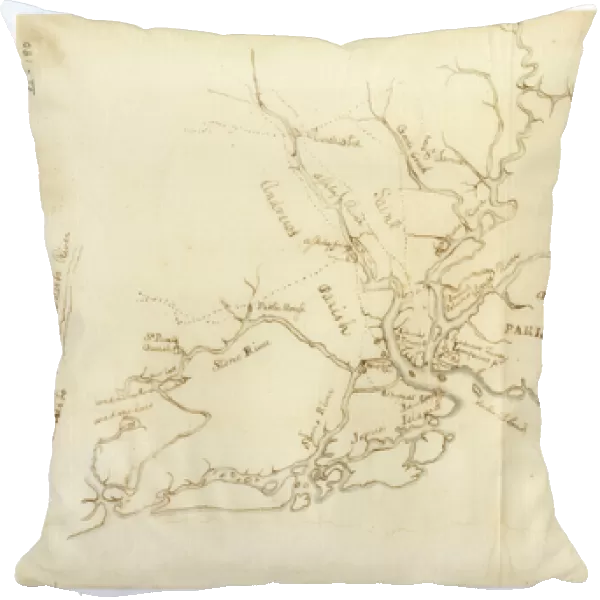 Map of Charleston, South Carolina, 3 August 1781 (litho)