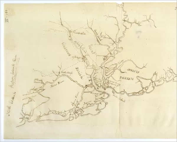 Map of Charleston, South Carolina, 3 August 1781 (litho)