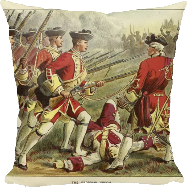Epochs of the British Army - The Georgian Epoch (colour litho)