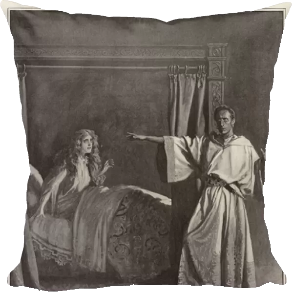 Mr Forbes Robertson and Miss Gertrude Elliott in 'Othello'at the Lyric Theatre (litho)
