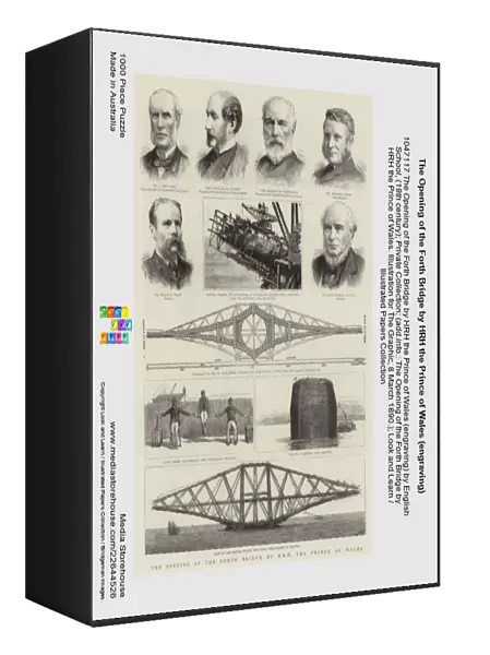 The Opening of the Forth Bridge by HRH the Prince of Wales (engraving)