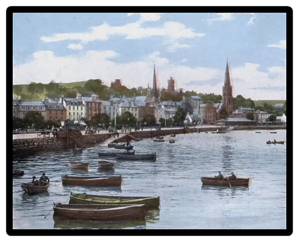 Rothesay from the Pier (colour photo)