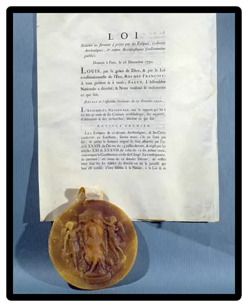 Royal Decree of Louis XVI affirming the obligation of French bishops
