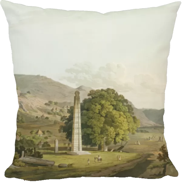 The Obelisk at Axum, engraved by Daniel Havell (1785-1826) 1809 (aquatint)