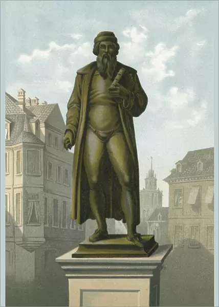 Statue of Gutenberg in Mainz