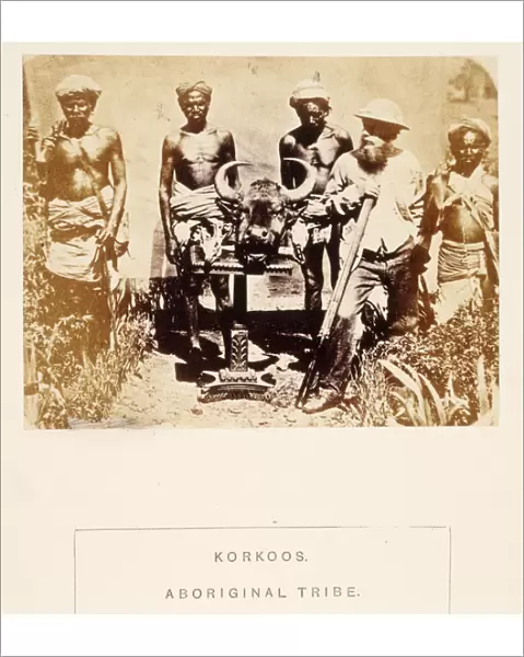 Korkoos, Aboriginal Tribe, Berar, from The People of India, by J