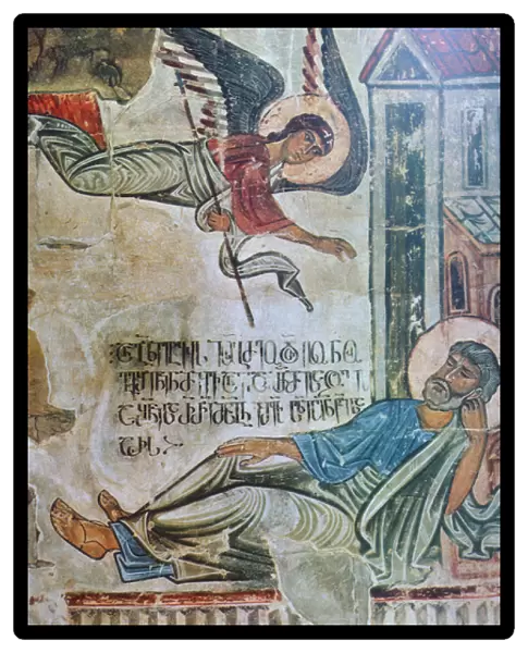 The Comforting of Joseph, 11th century (mural)
