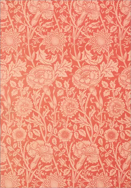 Pink and Rose Wallpaper design, 1891