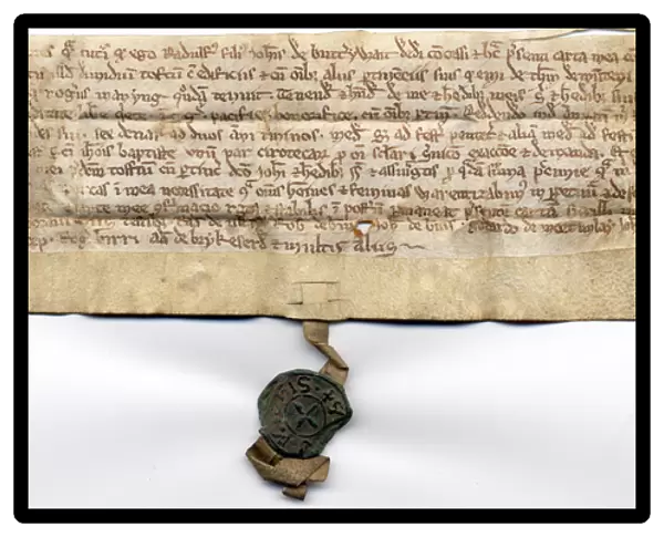 Medieval Deeds (ink on paper)