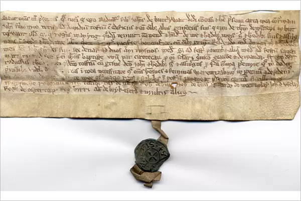 Medieval Deeds (ink on paper)