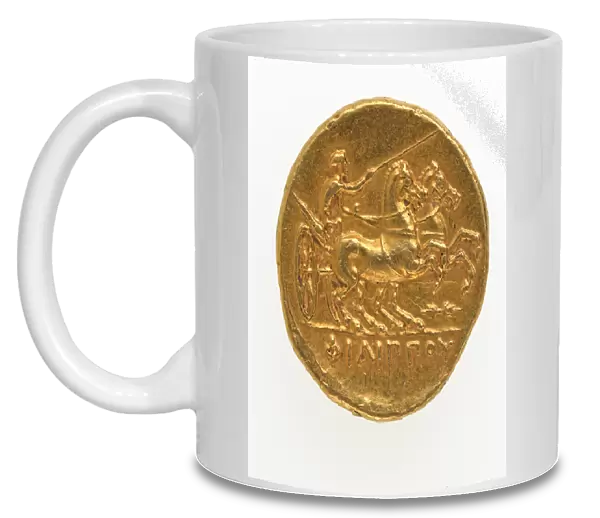 Reverse of a stater of Philip II of Macedonia, 359-336 BC (gold)