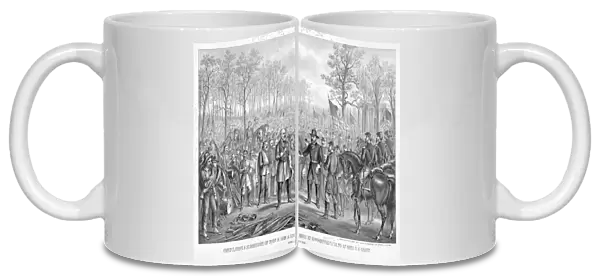 Capitulation & Surrender of Robt. E. Lee & His Army at Appomattox Chi. Va. to Lt. Genl