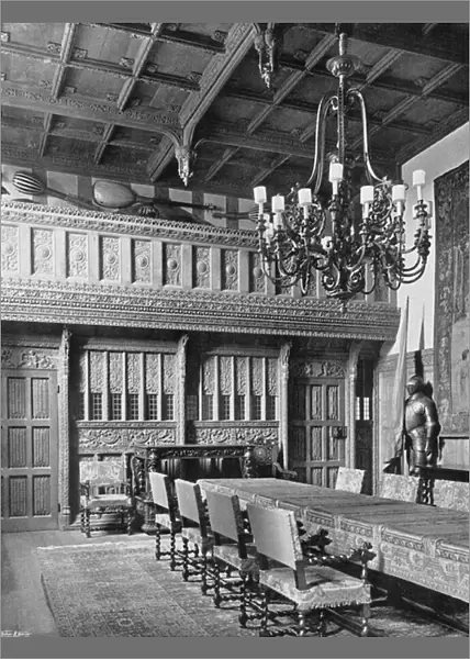 The Screen in the Banqueting Hall (b  /  w photo)