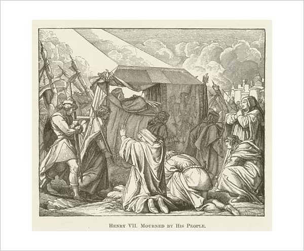 Henry VII Mourned by His People (engraving)