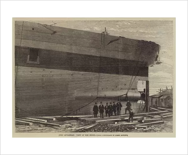 The Leviathan, View of the Stern (engraving)