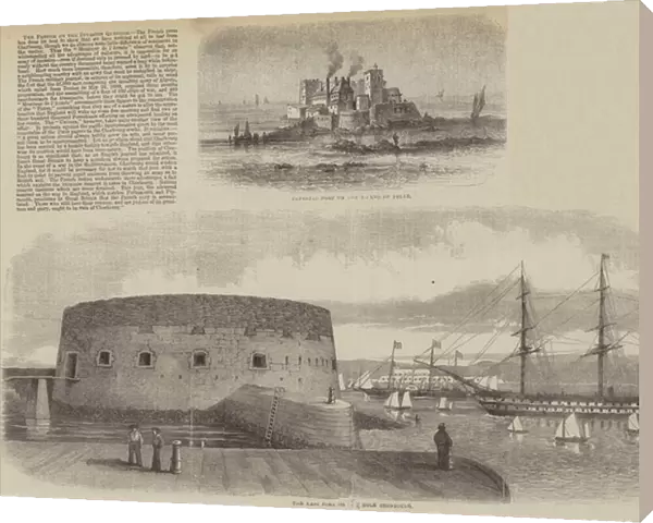 Sketches of Cherbourg (engraving)