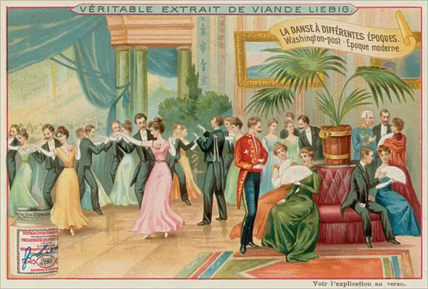 American Dance in the 1900s (chromolitho)