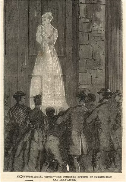 An unsubstantial ghost (engraving)