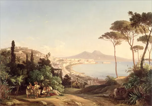 View of Naples, 1837  /  38 (oil on canvas)