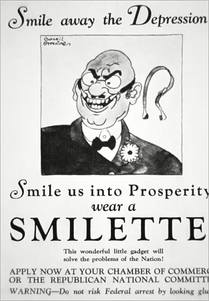 Smilette, Democrat Election Poster, 1932 (litho)