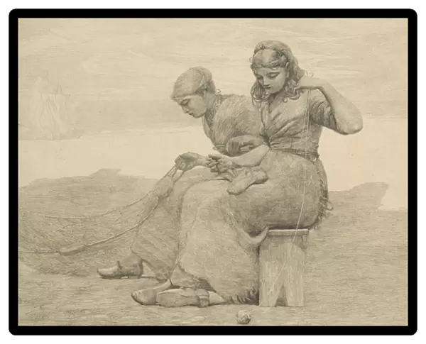 Mending the Tears, 1888, probably printed c. 1940 (etching)