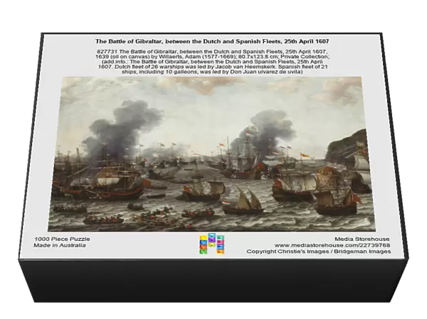 The Battle of Gibraltar, between the Dutch and Spanish Fleets, 25th April 1607