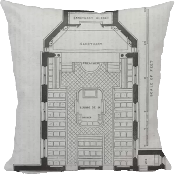 Chatham Memorial Synagogue (engraving)