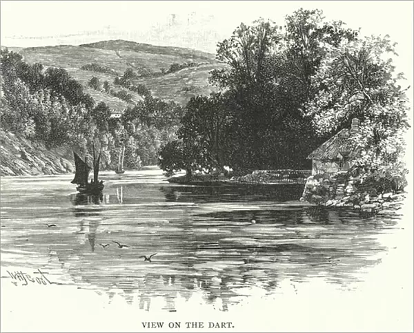 View on the Dart (engraving)