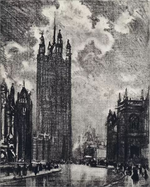 Victoria Tower (litho)