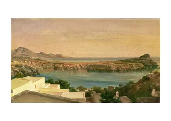 Lindos, Rhodes, c. 1867 (oil on canvas)