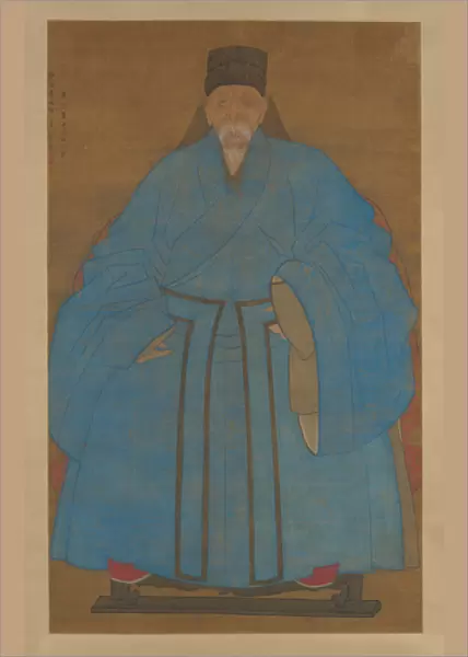 Portrait of the Artists Great-Granduncle Yizhai at the Age of Eighty-Five