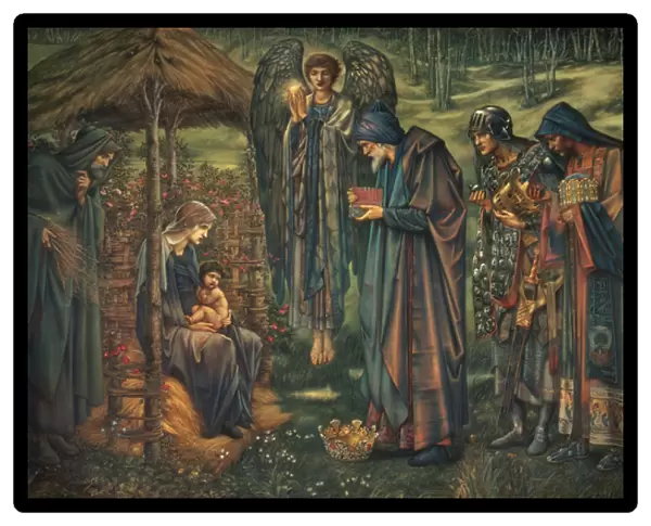 The Star of Bethlehem, 1888-91 (w  /  c, oil, tempera & gouache laid on canvas)