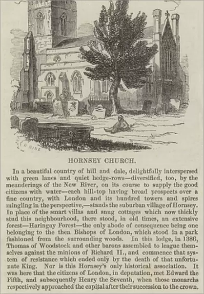 Hornsey Church (engraving)