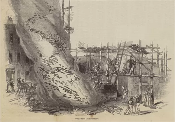 Whirlwind at Manchester (engraving)