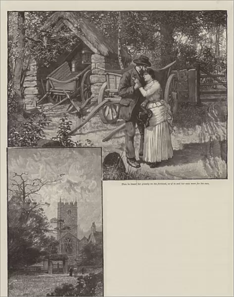 To Call Her Mine, by Walter Besant (engraving)