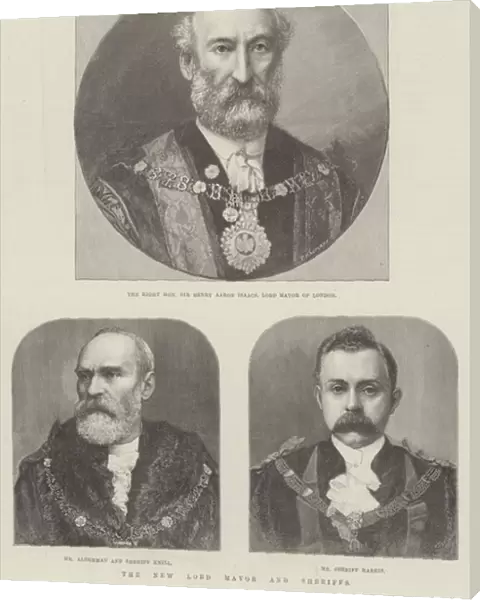 The New Lord Mayor and Sheriffs (engraving)