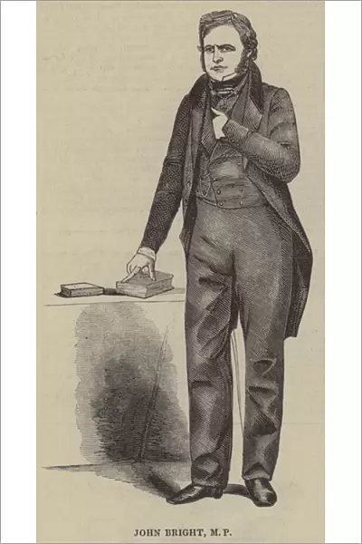 John Bright, MP (engraving)