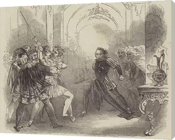 The New Play of 'Calaynos, 'at Sadlers Wells Theatre (engraving)