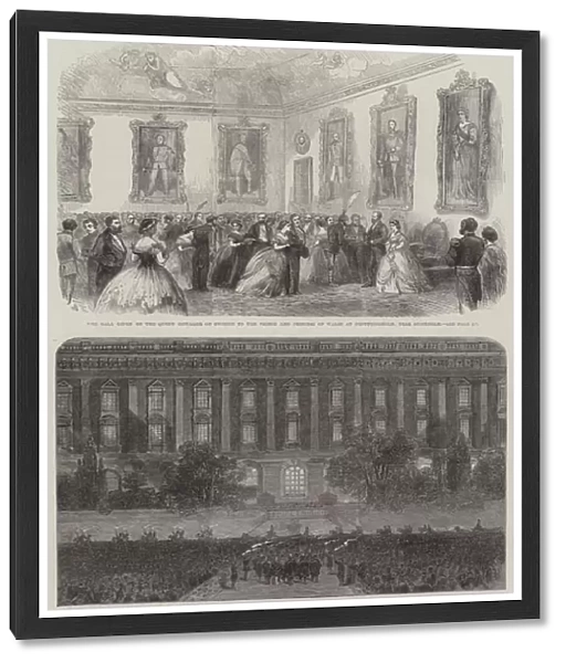 Royal Visit to Sweden (engraving)