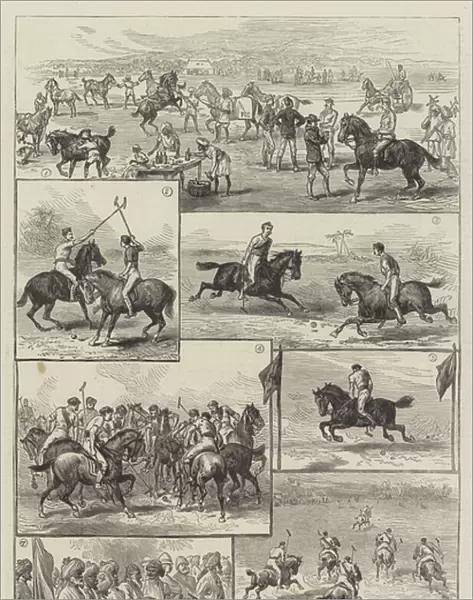 Polo in India (engraving)