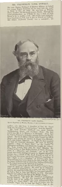 Mr Frederick York Powell, Regius Professor of Modern History at the University of Oxford (b  /  w photo)