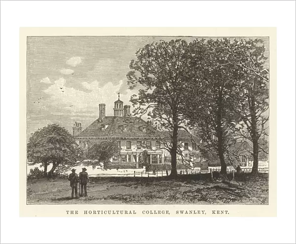 The Horticultural College, Swanley, Kent (engraving)
